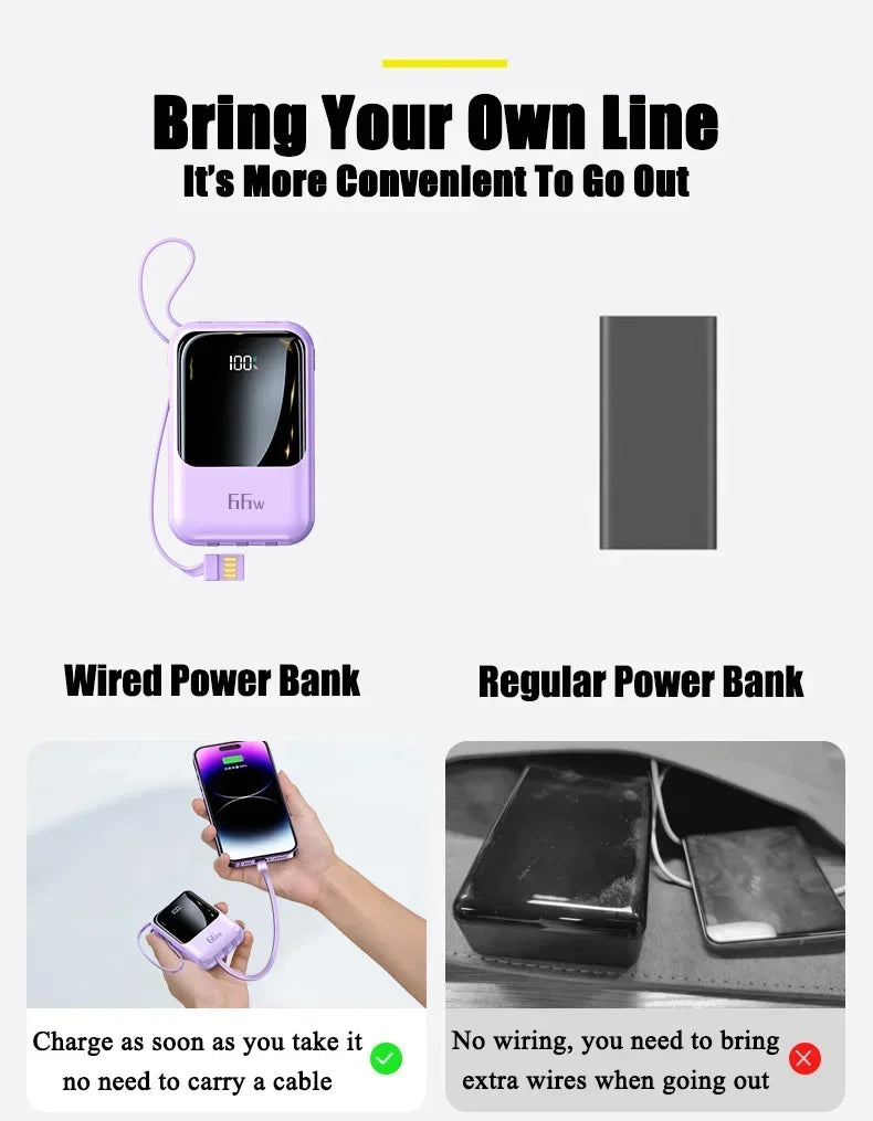 01 Mini Power Bank Super Fast Charging