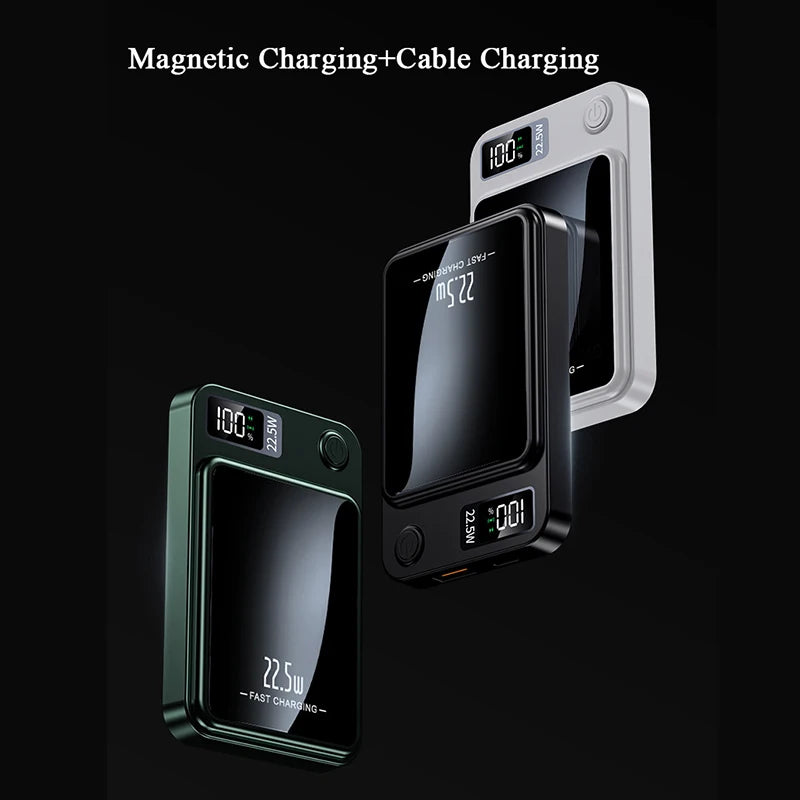 01 Magnetische Ultra Powerbank 10000 , 5000mAh