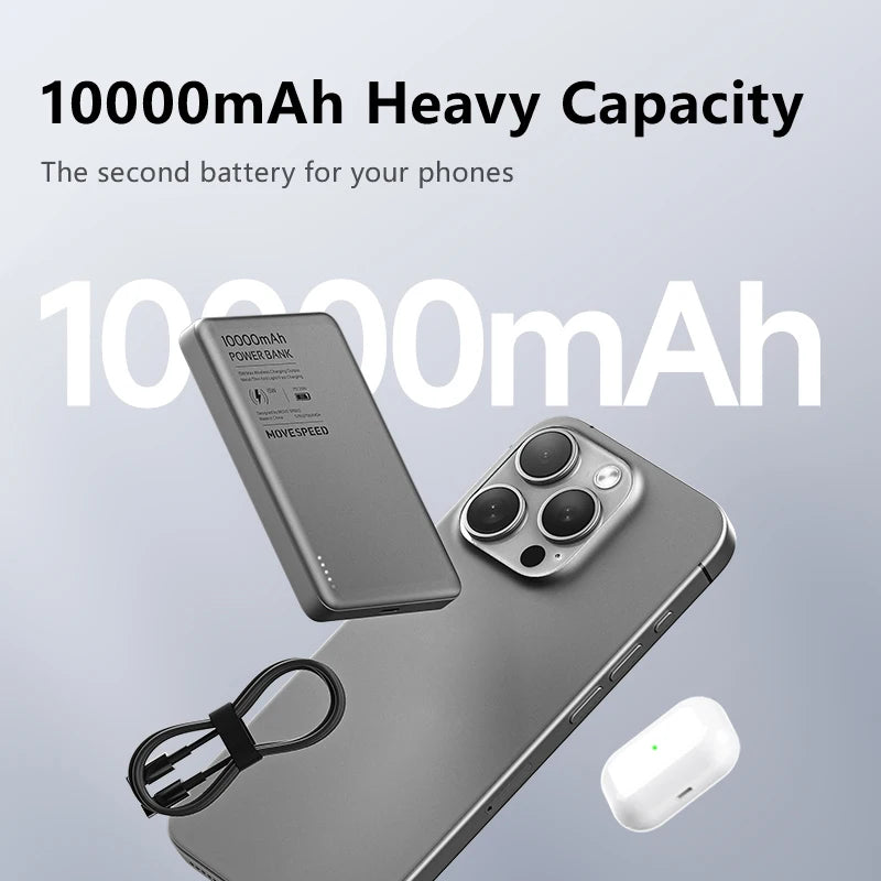 02 Magnetic Power Bank 10000mAh