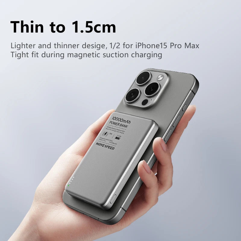 02 Magnetic Power Bank 10000mAh