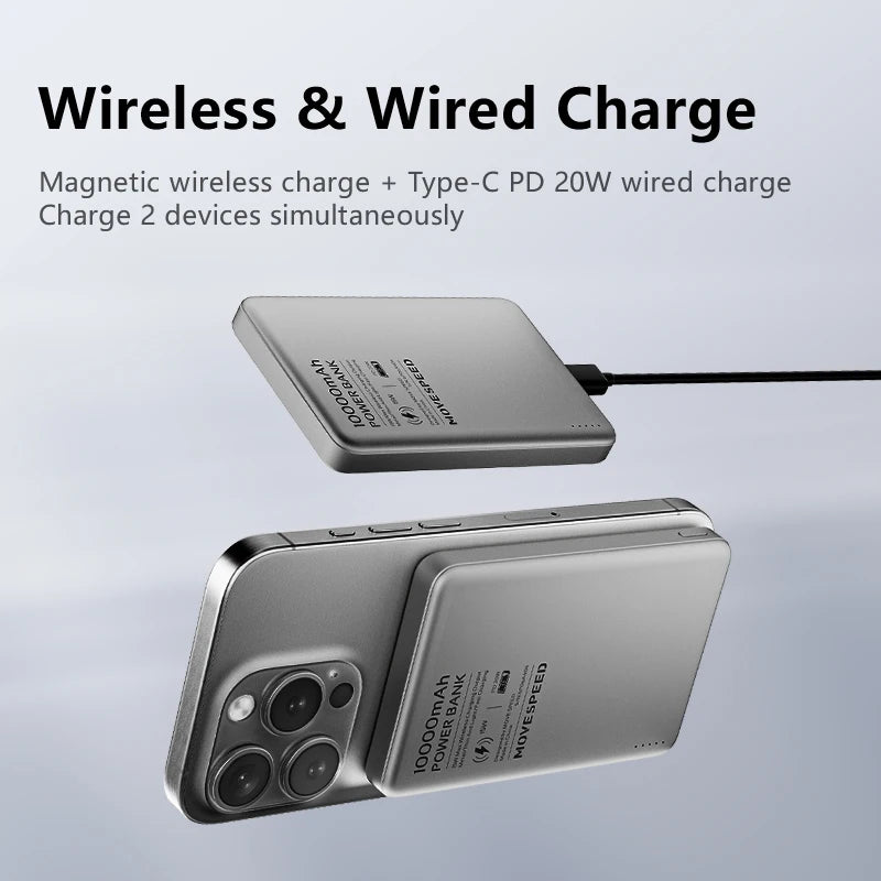 02 Magnetic Power Bank 10000mAh