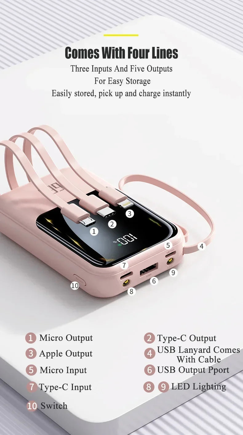 01 Mini Power Bank Super Fast Charging