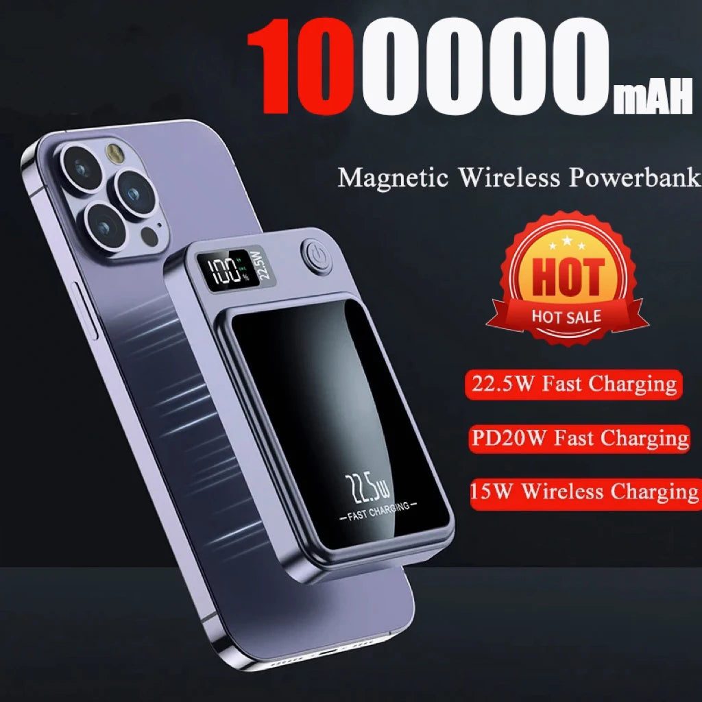 01 Magnetische Ultra Powerbank 10000 , 5000mAh