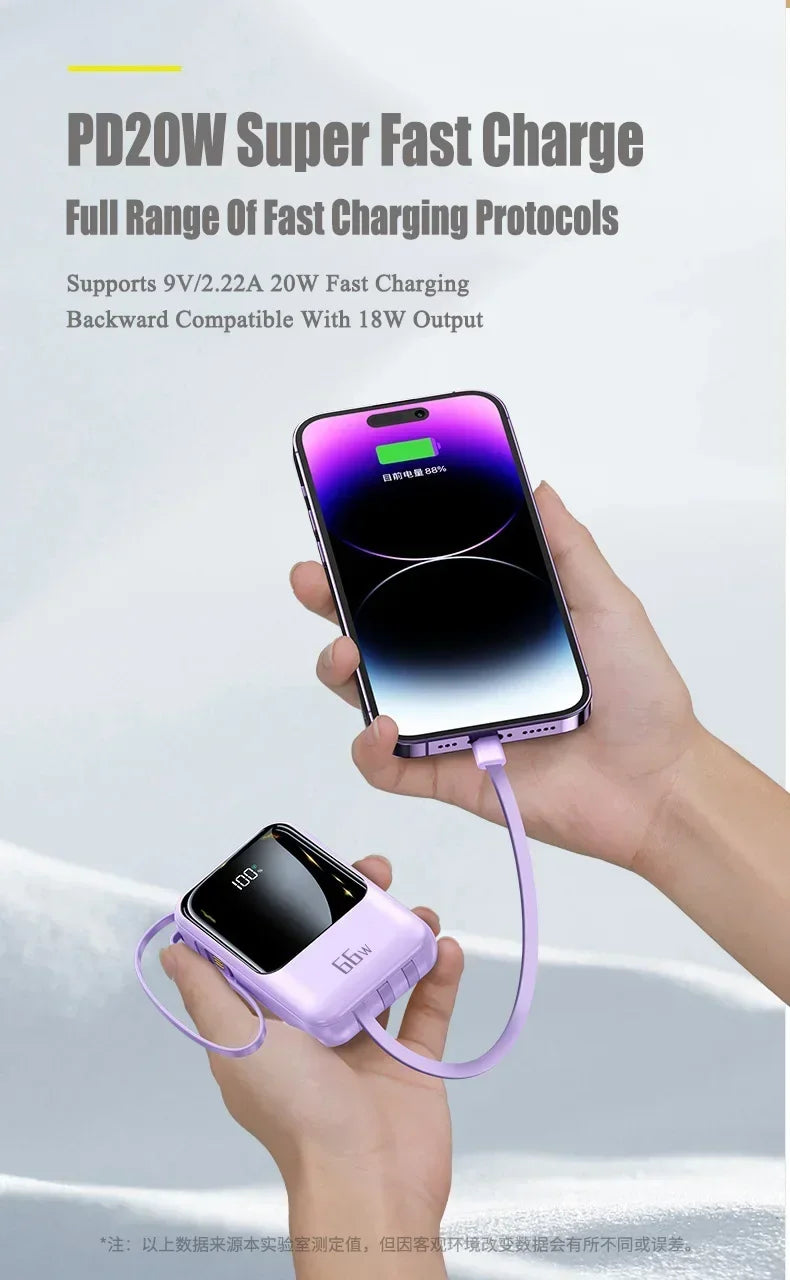 01 Mini Power Bank Super Fast Charging