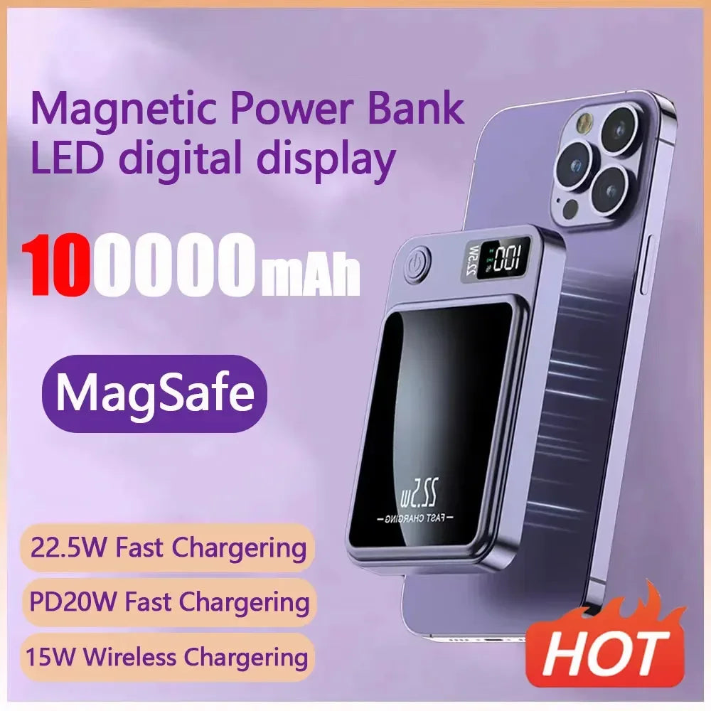 01 Magnetische Ultra Powerbank 10000 , 5000mAh